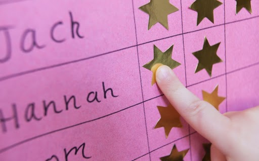 Experts at Romp n' Roll believe that creating a reward system is a great way to entice kids to enjoy doing their chores.